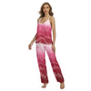 Pink Music Cross Back Cami Top & Pants Pajama Set