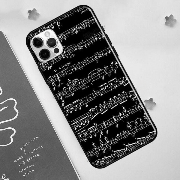 Music Notes iPhone Case Artistic Pod