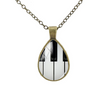 Water Drop Shaped Music Necklace - Piano Keys - { shop_name }} - Review