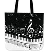 Classic Piano & Music Score Tote Bag - Artistic Pod Review