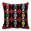 Multi-color Vinyl Record Pillow Cover - 18x18 Inch - { shop_name }} - Review