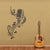 MICROPHONE Music Notes Hair bar Wall Stickers
