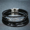 Treble Clef Leather Bracelet