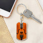 Violin Keychain