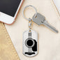 Guitar Swivel Keychain