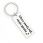 Where Words Fail Music Speaks Keychain