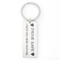 Guitar Pick Drive Safe Keychain