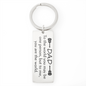 Guitar Dad Keychain