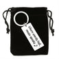 Where Words Fail Music Speaks Keychain