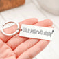 Life Is Better With Singing Keychain