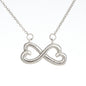 Daughter Infinity Hearts Necklace