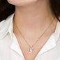 To My Mother Heart Necklace