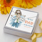 The Best Dad In The World Dad Necklace