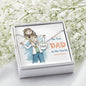 The Best Dad In The World Dad Necklace