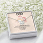 Dad Left Me Beautiful Memories Dad Necklace