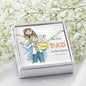 The Best Dad In The World Dad Necklace