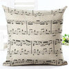 Music Score Series Cushion Pillow Case - Artistic Pod