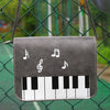 Piano Keys Music Note Shoulder Bag