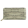 Colorful Music Notes Long Wallet
