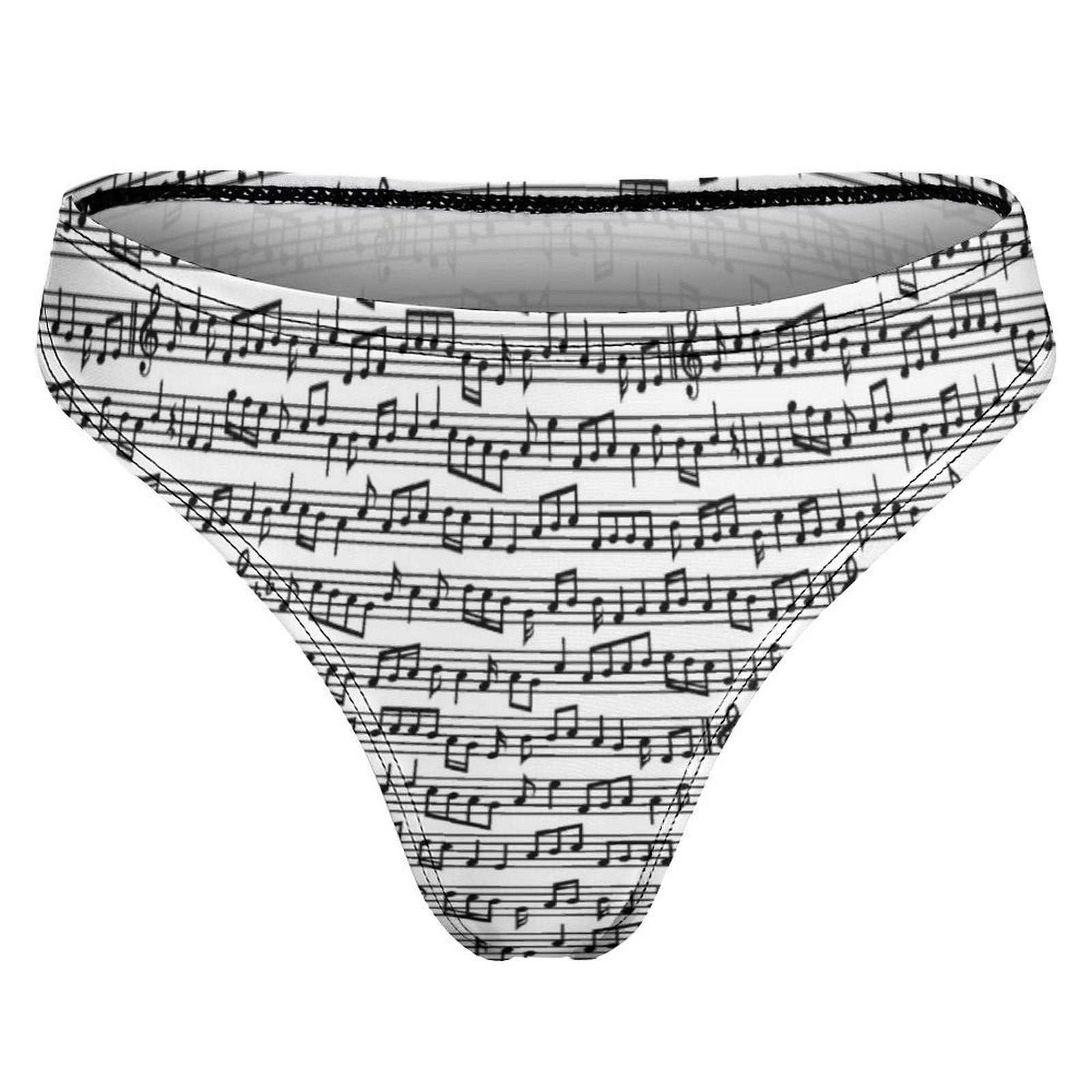 Music Sheet Women's Cotton Underwear