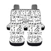 Music Staff Car Seat Cover (Full Set)