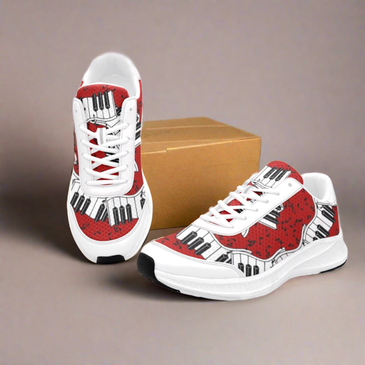 Spiral Piano Women's Mudguard Running Shoes