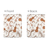 Violin Pattern Passport Holder