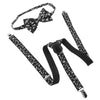Adult Music Suspender & Bow Tie Suit Set