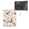 Violin Pattern Passport Holder