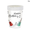 Guitar Fans Music Party Birthday Disposable Tableware