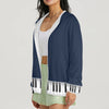 Piano Keys Women's Windbreaker