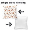 Violin Pattern Peach Skin Pillowcase Set 18"x18"