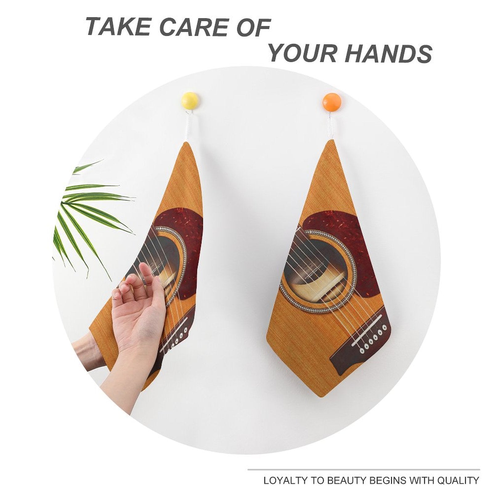 Guitar Hand Towel
