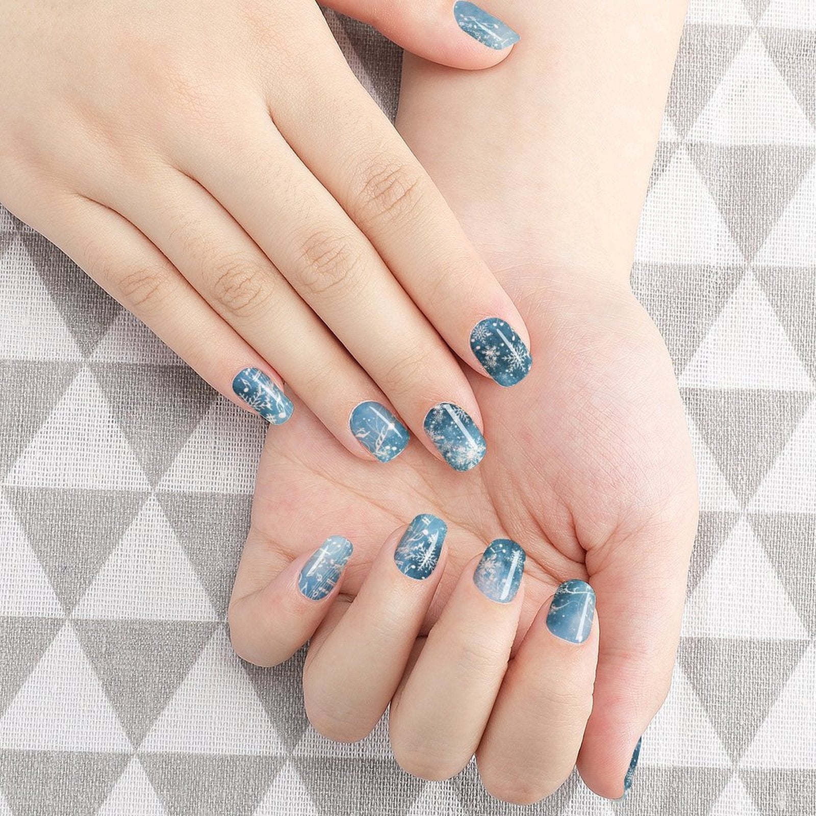 Music Winter Nail Stickers