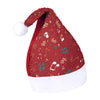 Music Festive Christmas Sequin Santa Hat