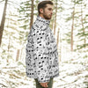 Music Scores Print Unisex Down Jacket