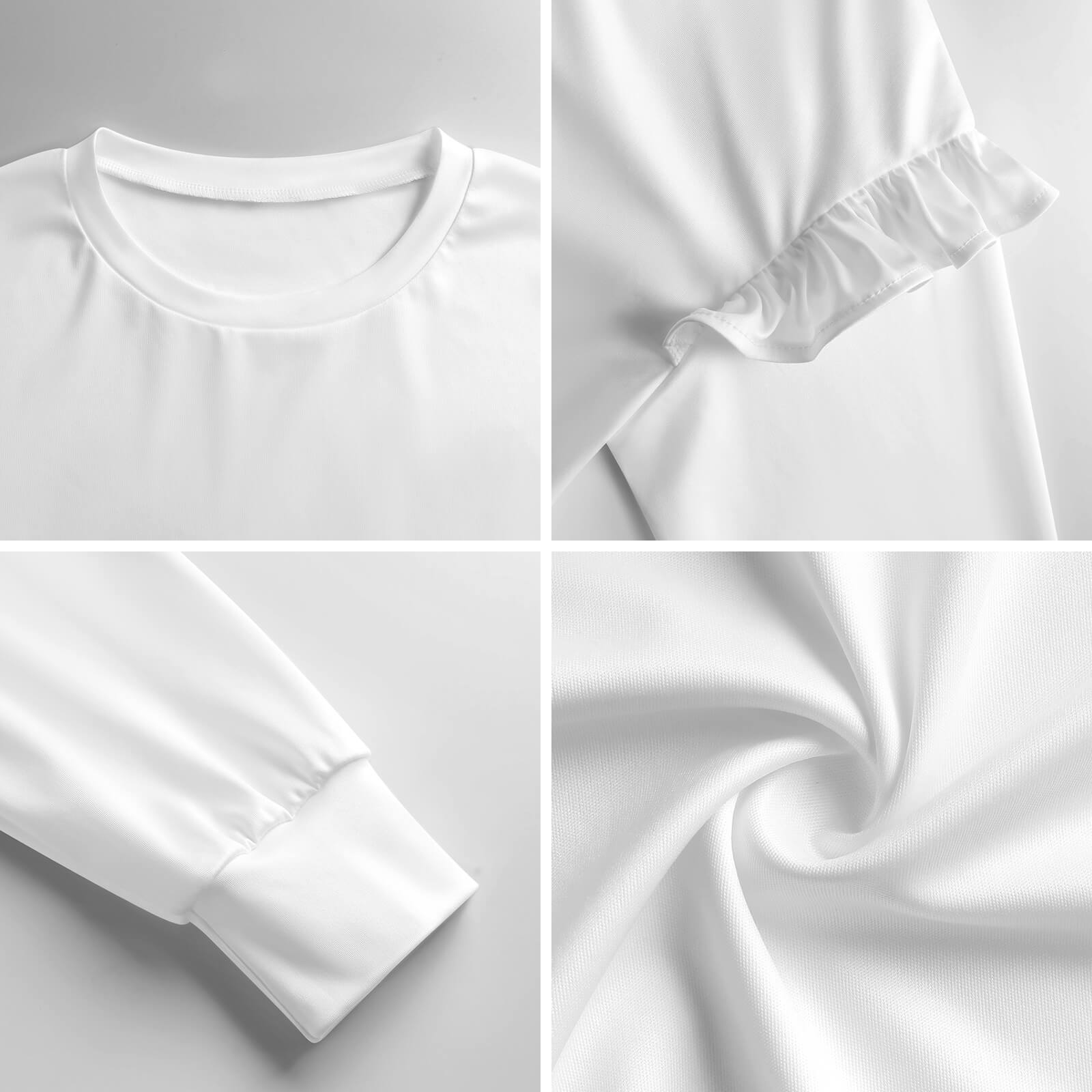 Music Women’s Ruffle Shoulder Sweatshirt