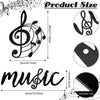 2pcs/set Creative Music Metal Wall Decor