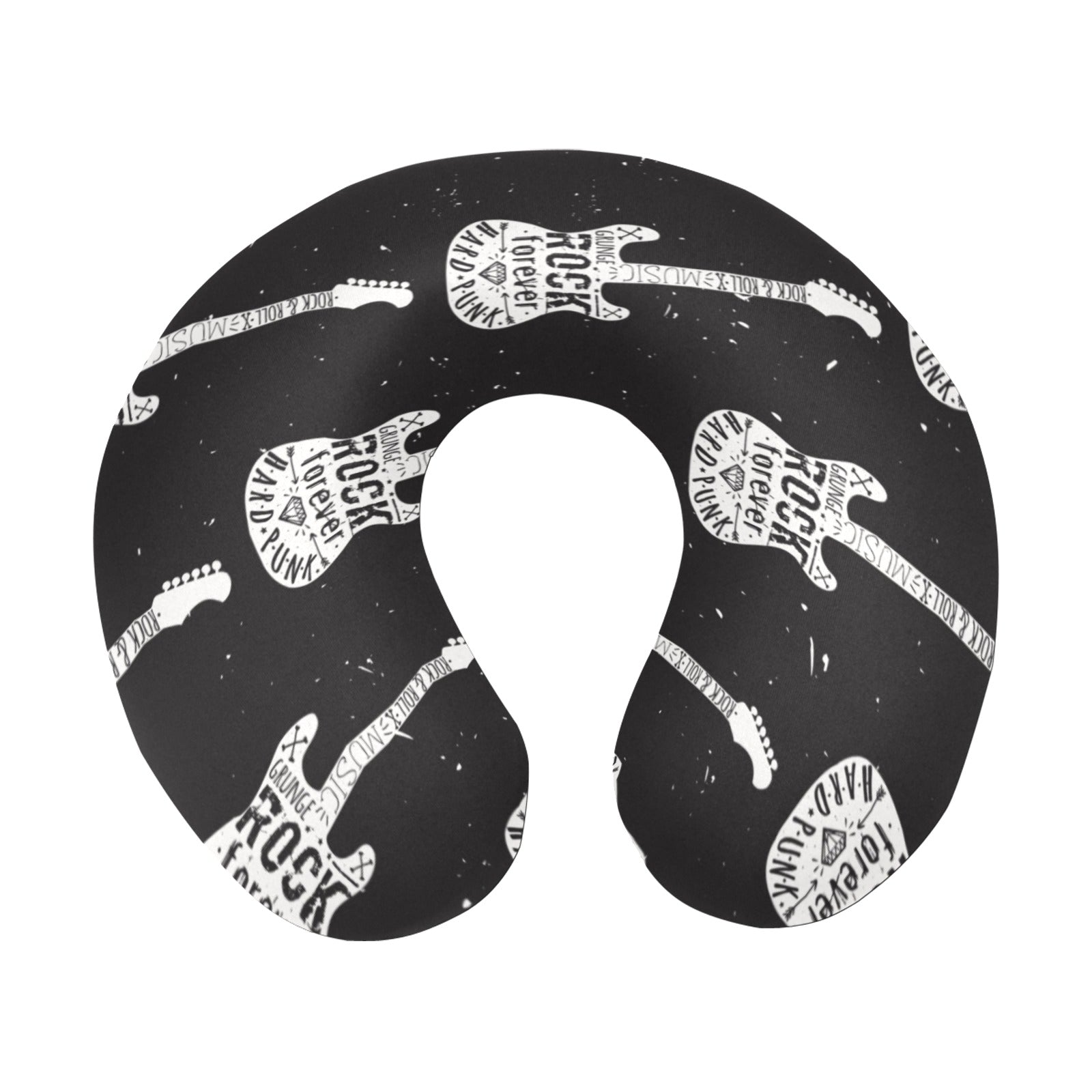 Rock Guitar U-Shaped Travel Neck Pillow