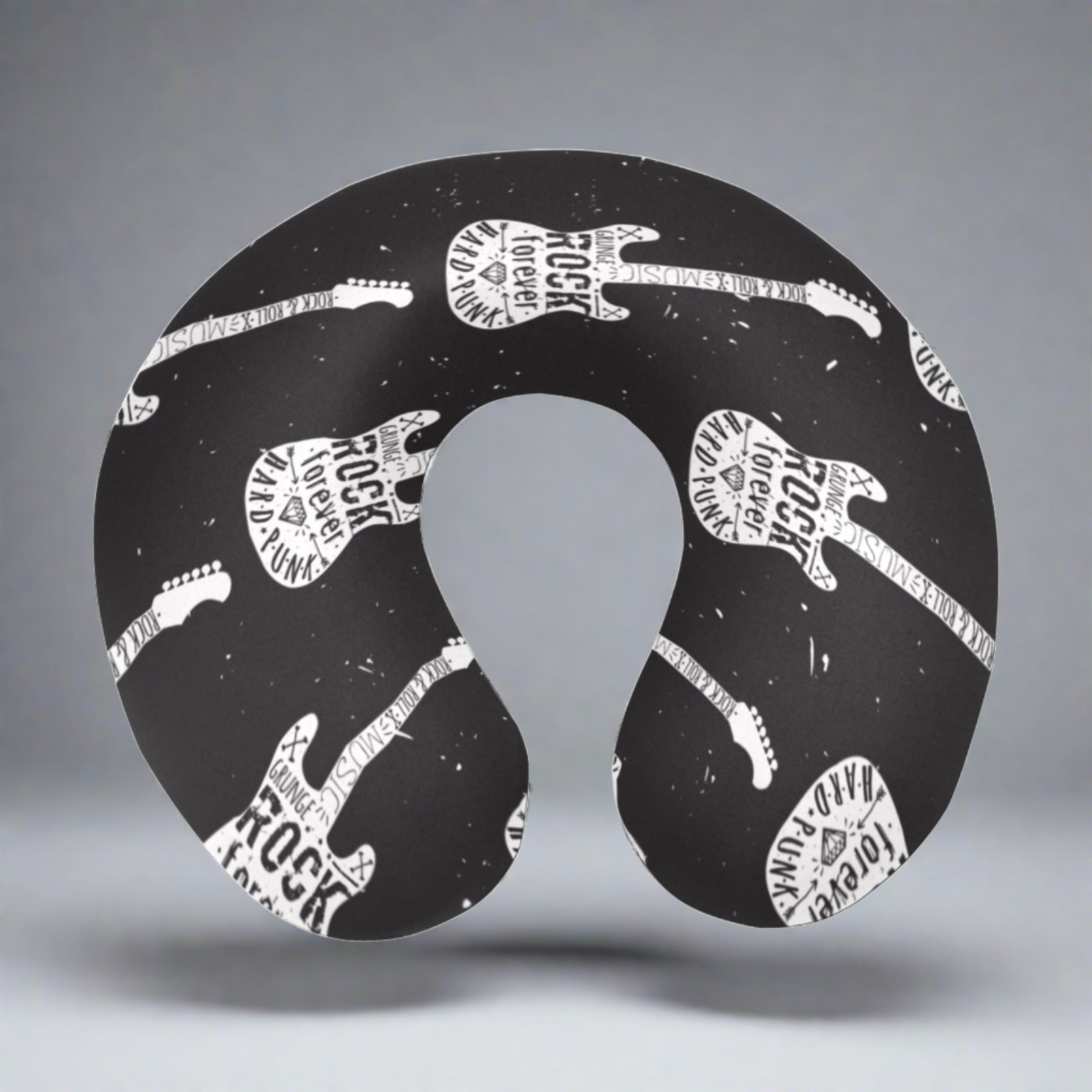 Rock Guitar U-Shaped Travel Neck Pillow