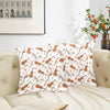 Violin Pattern Peach Skin Pillowcase Set 18"x18"