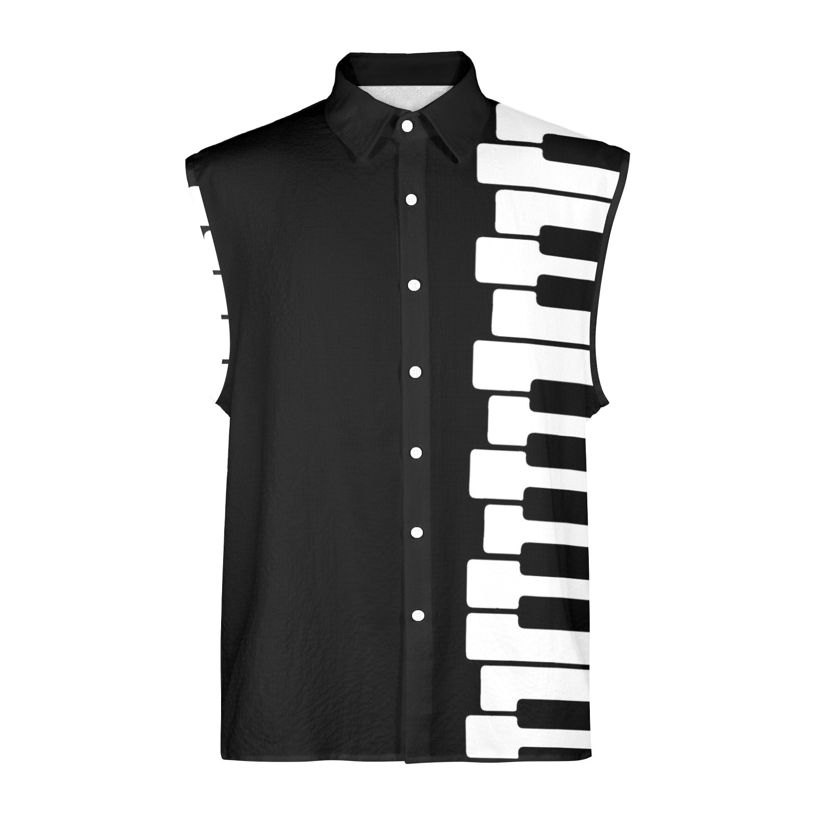 Piano Keys Men's Sleeveless Shirt