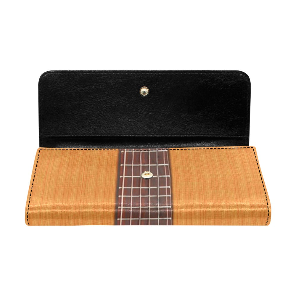 Classic Guitar Women's Trifold Wallet