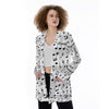 Music Scores Print Women's Pocket Cardigan