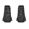 Classic Music Print Women's Short Boots