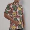 Summer Guitar Print Men's Shirt