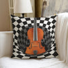 Violin Print Pillow (With Inserts)