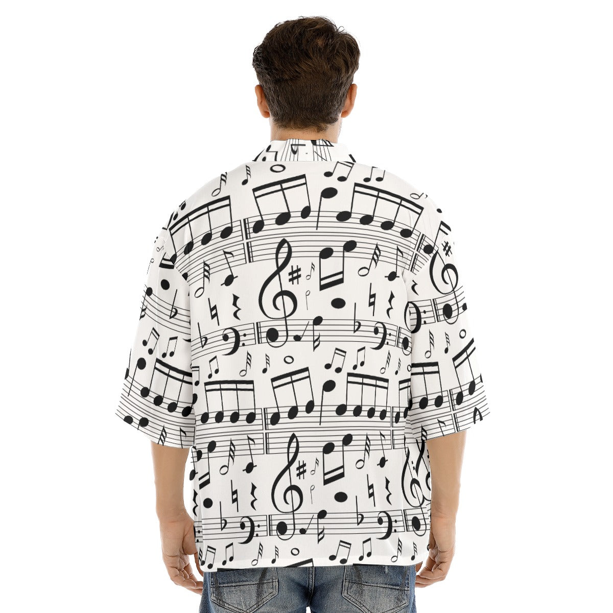 Music Scores Men's Haori Jacket!