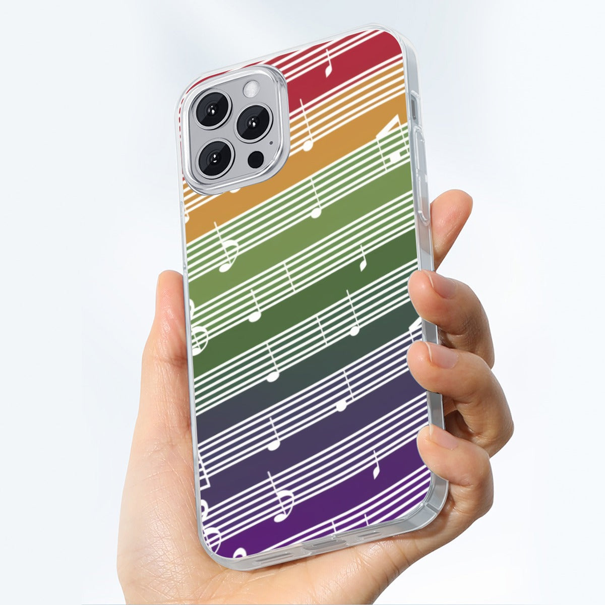 Music Rainbow iPhone Phone Case