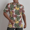 Summer Guitar Print Men's Shirt